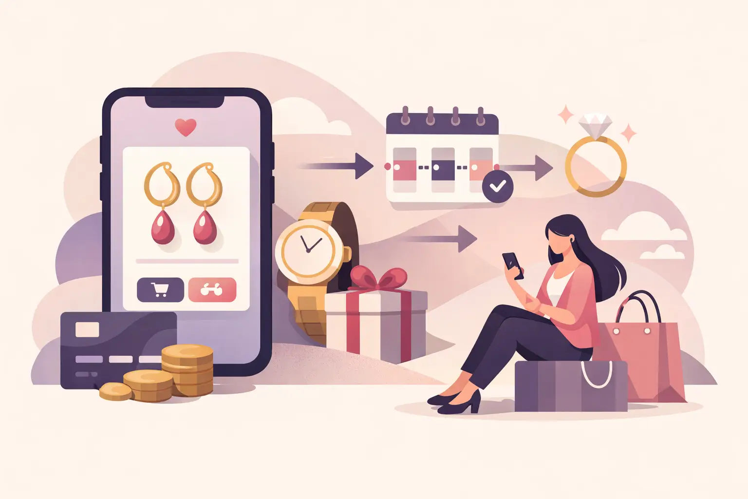 Comprare bijoux con Klarna: come funziona