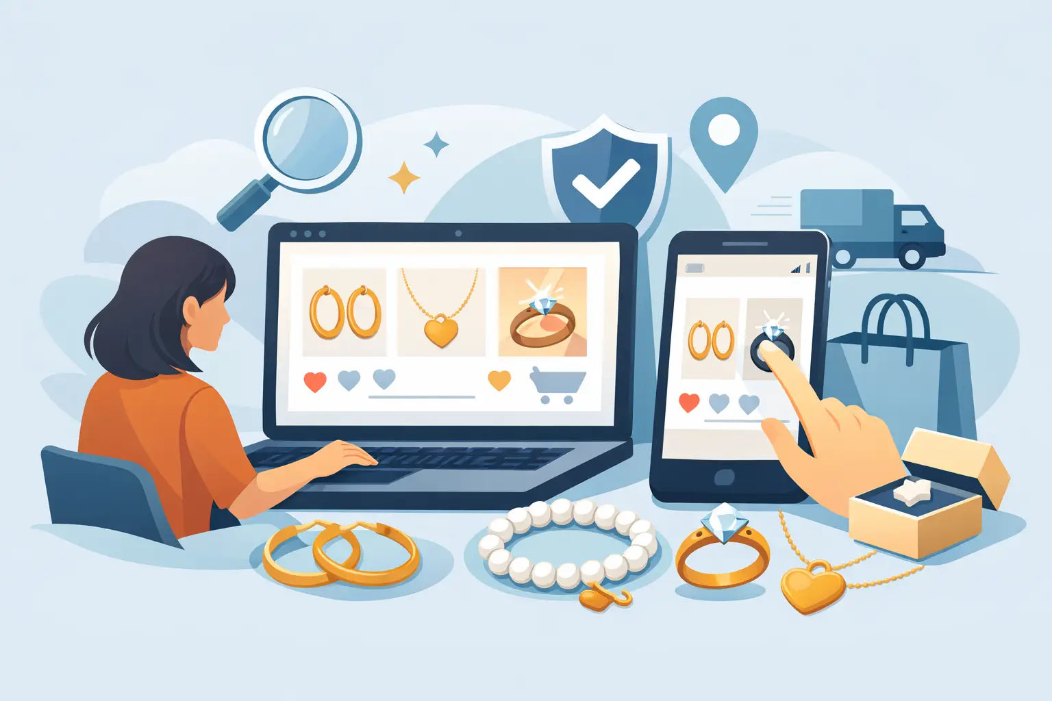 Come comprare bijoux online senza sbagliare