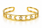Bracciale rigido "Moon"