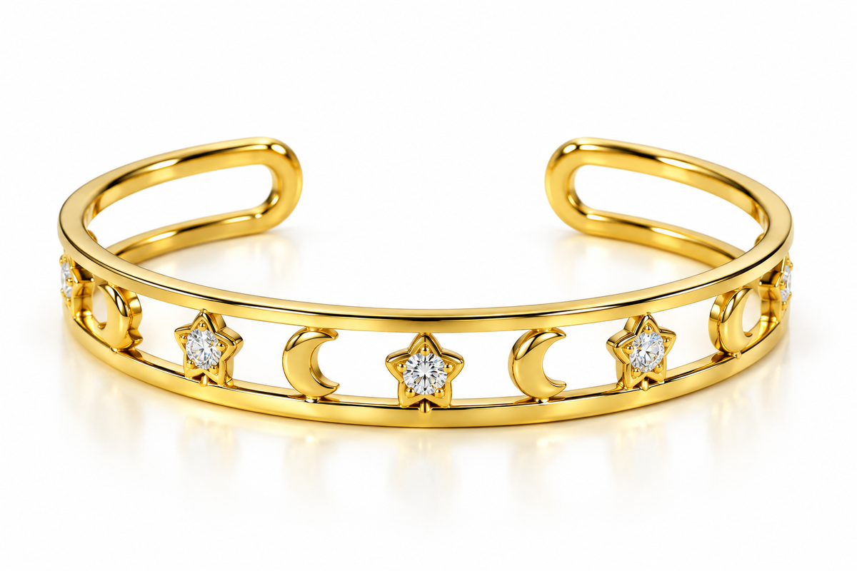 Bracciale rigido "Moon"