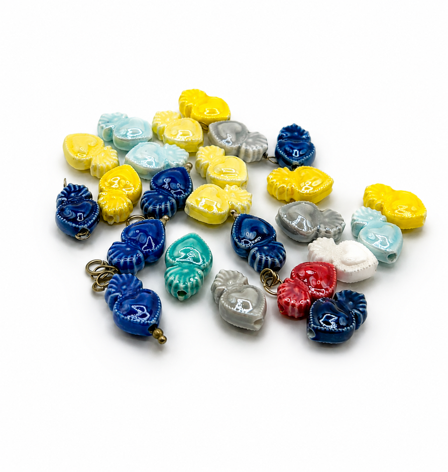 Ciondolo in ceramica Sacrocuore